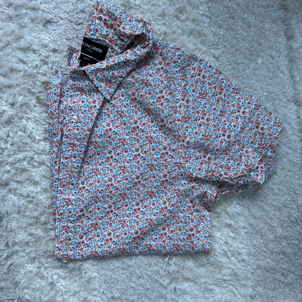Bonobos Multicolor Floral Shirt